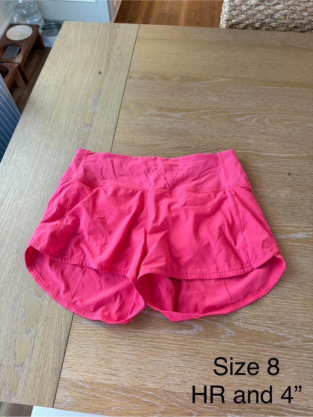 lululemon athletica Hot Pink shorts - Picture 1 of 1